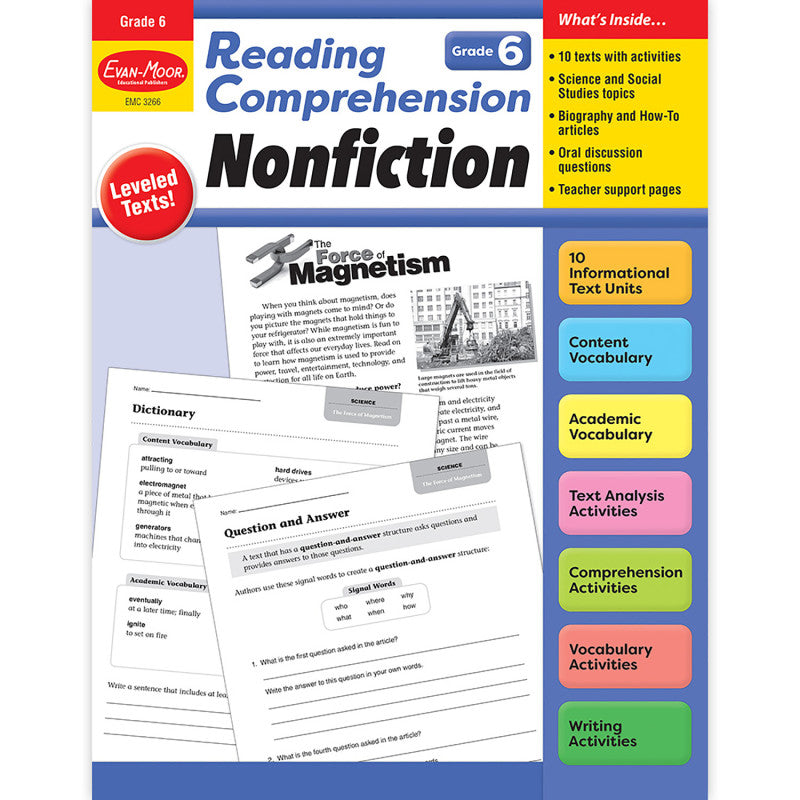 Gr6 Reading Comprehension Nonfictin