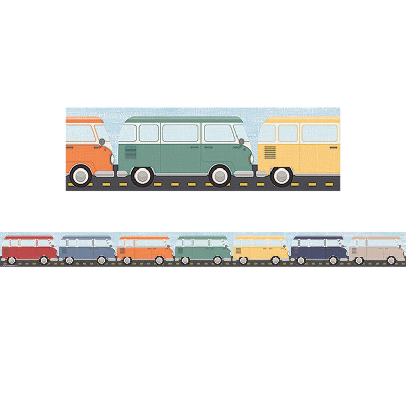 Moving Mountains Camper Vans Border (Pack of 10)