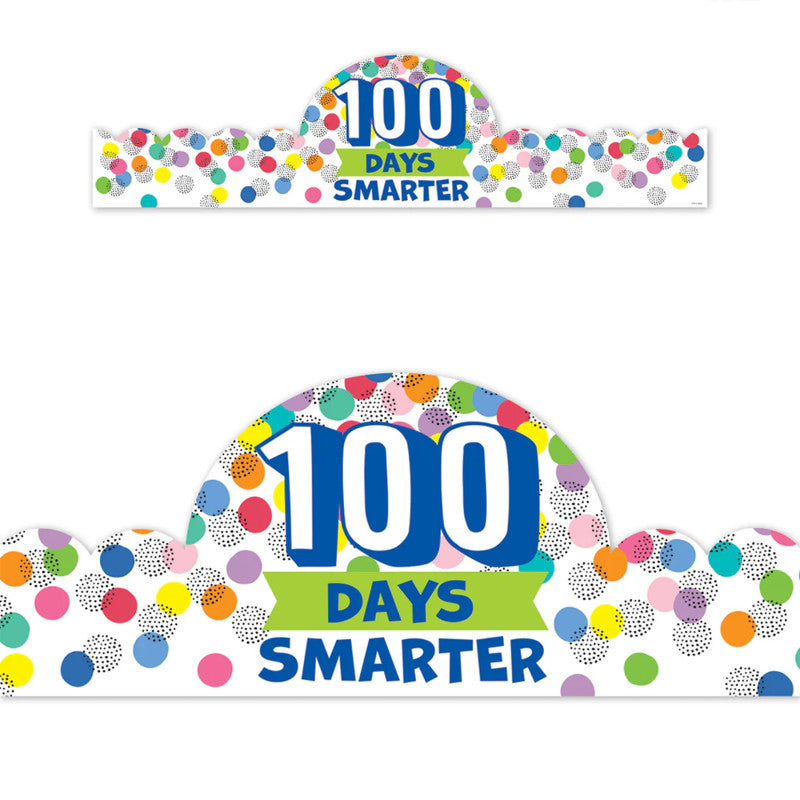 Core Decor Happy 100Th Day Crowns (Pack of 2)