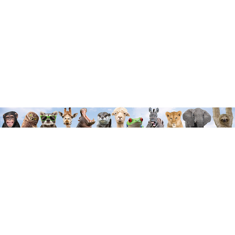 Go Wild Animals Straight Border (Pack of 10)
