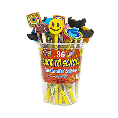 DesignWay Back to School Topper Pencil, 36 pk.