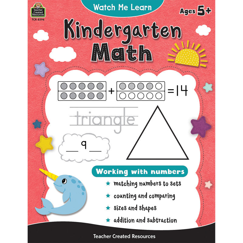 Kindergarten Math Watch Me Learn (Pack of 8)
