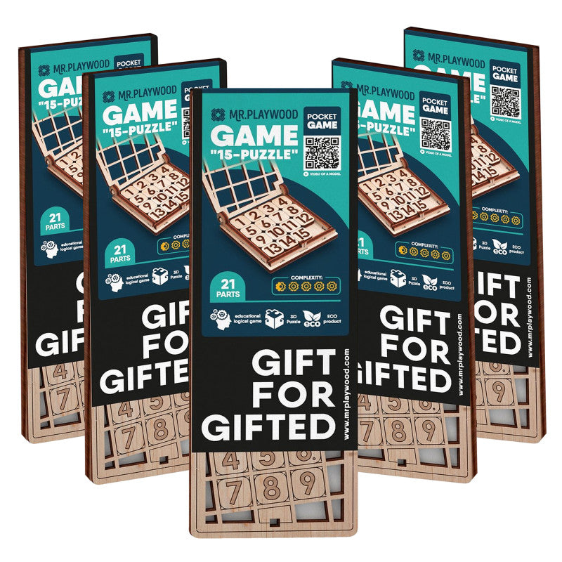 Game 15 Puzzle 5 Pack