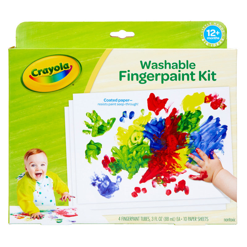 Washable Fingerpaint Kit (Pack of 2)
