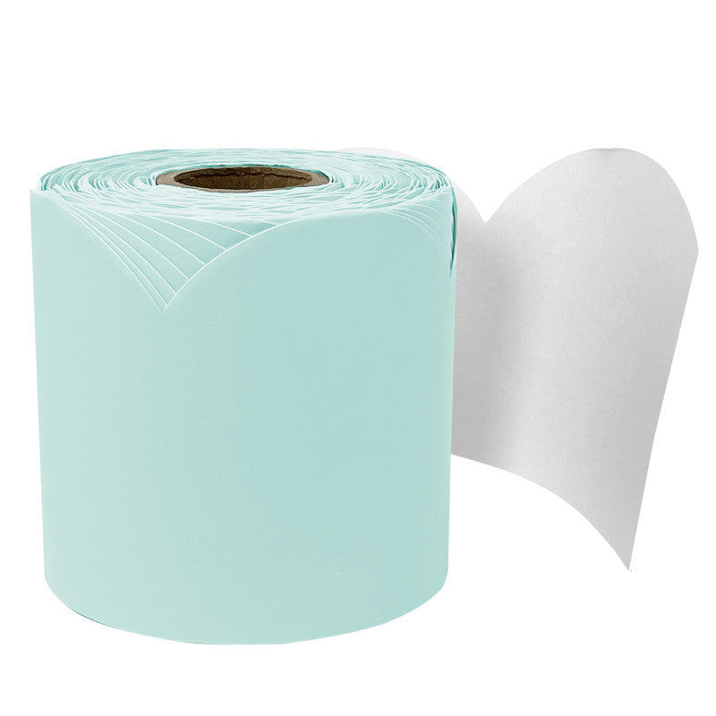 Sea Glass Green Rolled Borders Scalloped (Pack of 6)