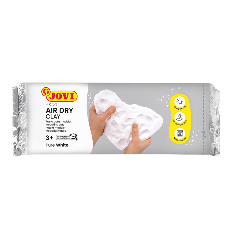 Air Dry Clay White 1.1 Lb Bar (Pack of 8)