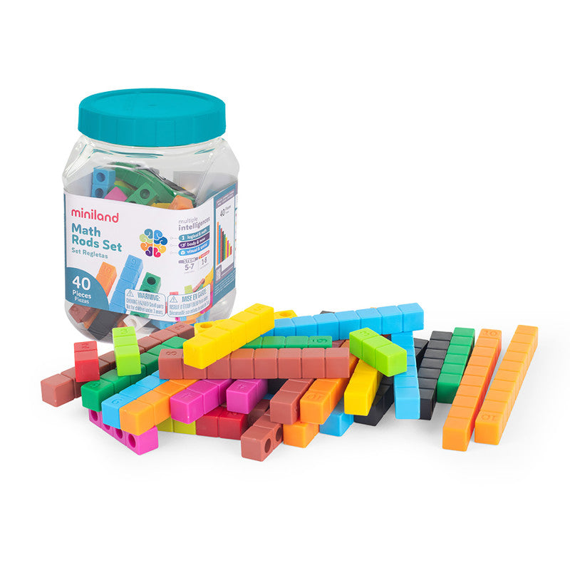 Miniland Maths Rods Set (Pack of 2)
