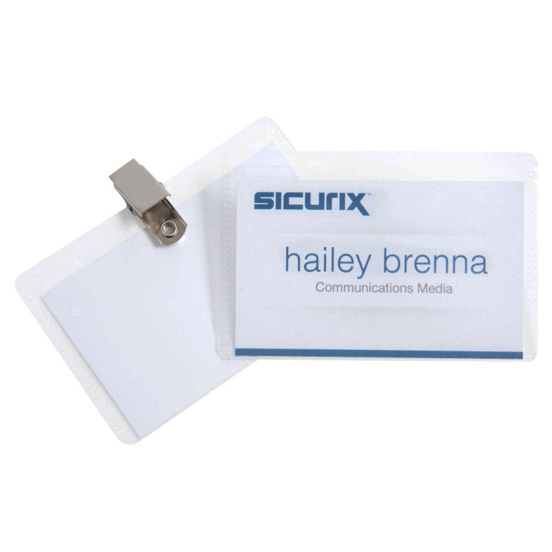 Clip Badge Kit 3.5X2.25 50/Bx