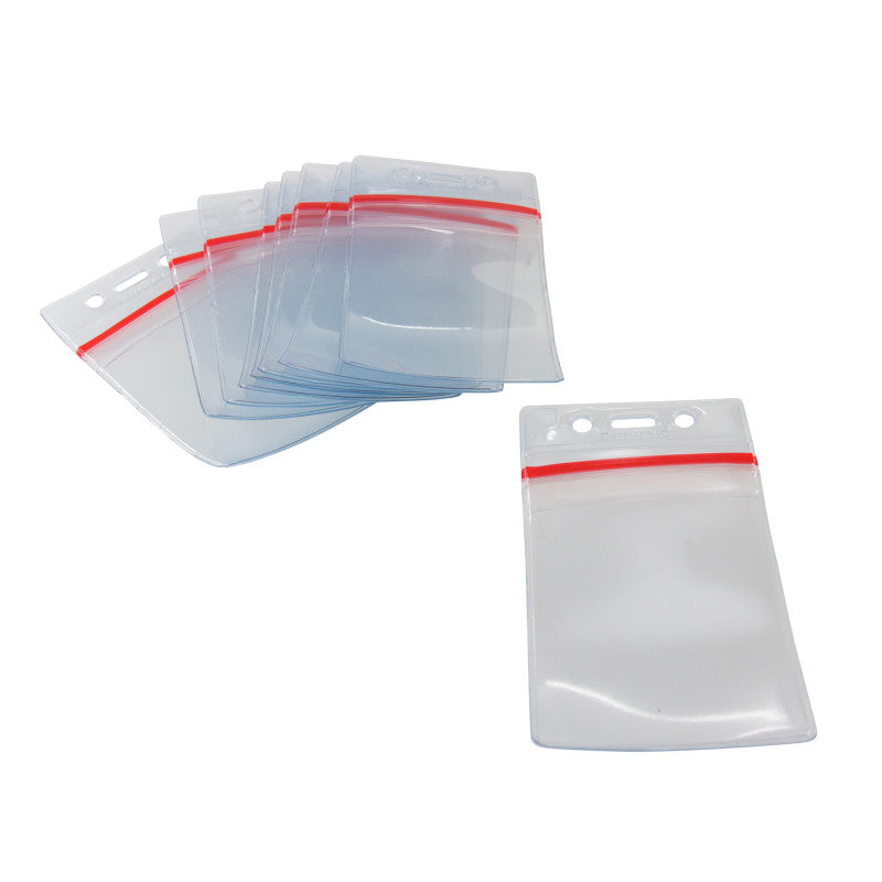 Sealable Cardholder Vert 50/Pk