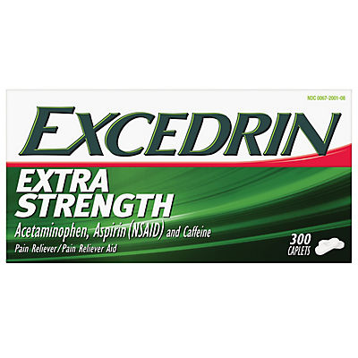 Excedrin Extra-Strength Caplets, 300 ct.