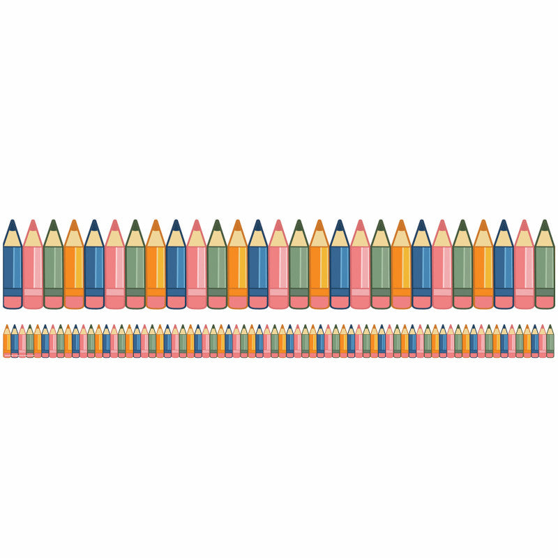Diecut Pencils Deco Trim (Pack of 12)