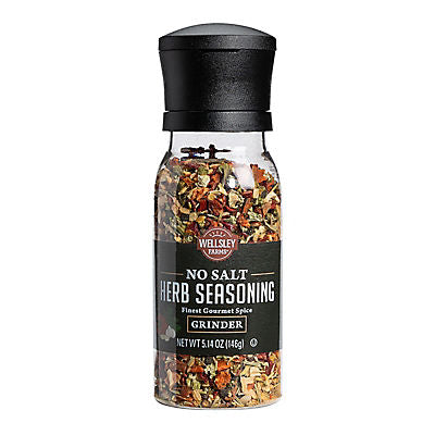 Wellsley Farms No Salt Herb Seasonings Grinder, 6.7 oz.