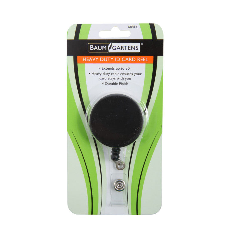 Id Card Reel Heavy Duty (Pack of 8)