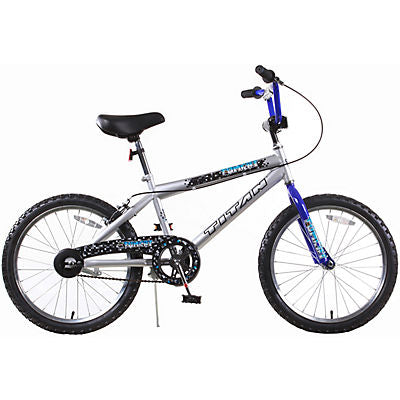 Titan Tomcat Boys' 20" BMX Bike - Silver/Blue