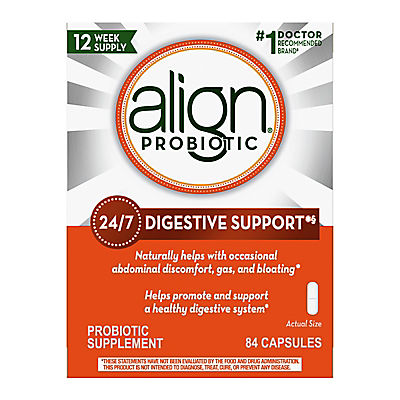 Align Probiotic Supplement Capsules, 84 ct.