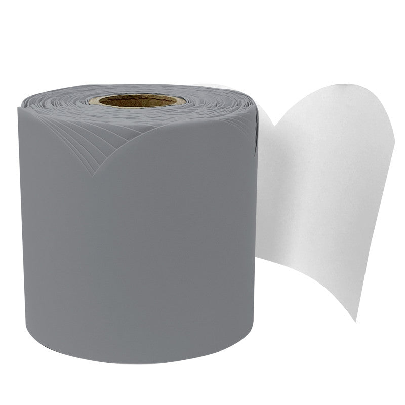 Steel Gray Rolled Scalloped Borders (Pack of 6)