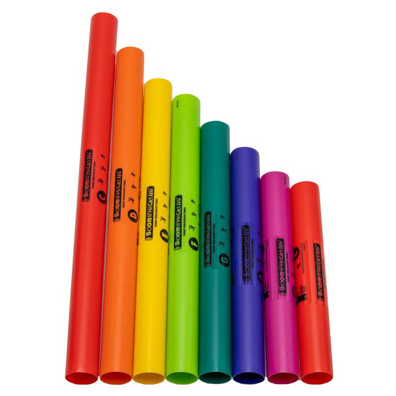 Boomwhackers 8-Note C Major Diatonic Set