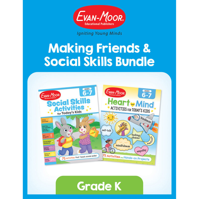 Gr K Making Friends & Social Skills (Pack of 2)