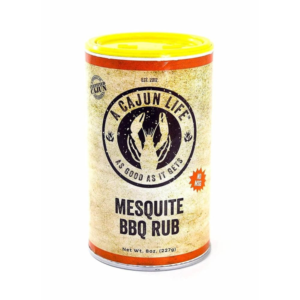 A CAJUN LIFE Grocery > Cooking & Baking > Seasonings A CAJUN LIFE Mesquite Bbq Rub, 8 oz