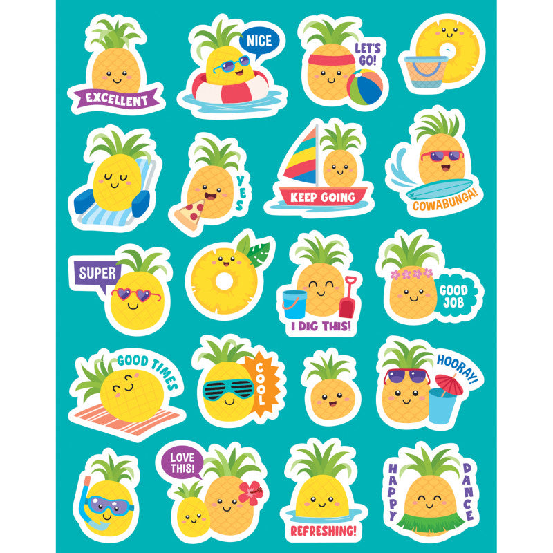 Pineapple Smelly Stickers (Pack of 12)