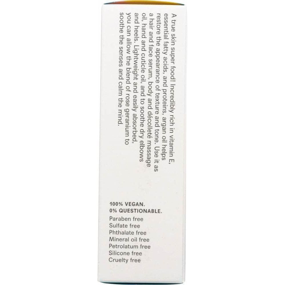 ACURE Acure Organic Radically Rejuvenating Rose Argan Oil, 1 Fl Oz