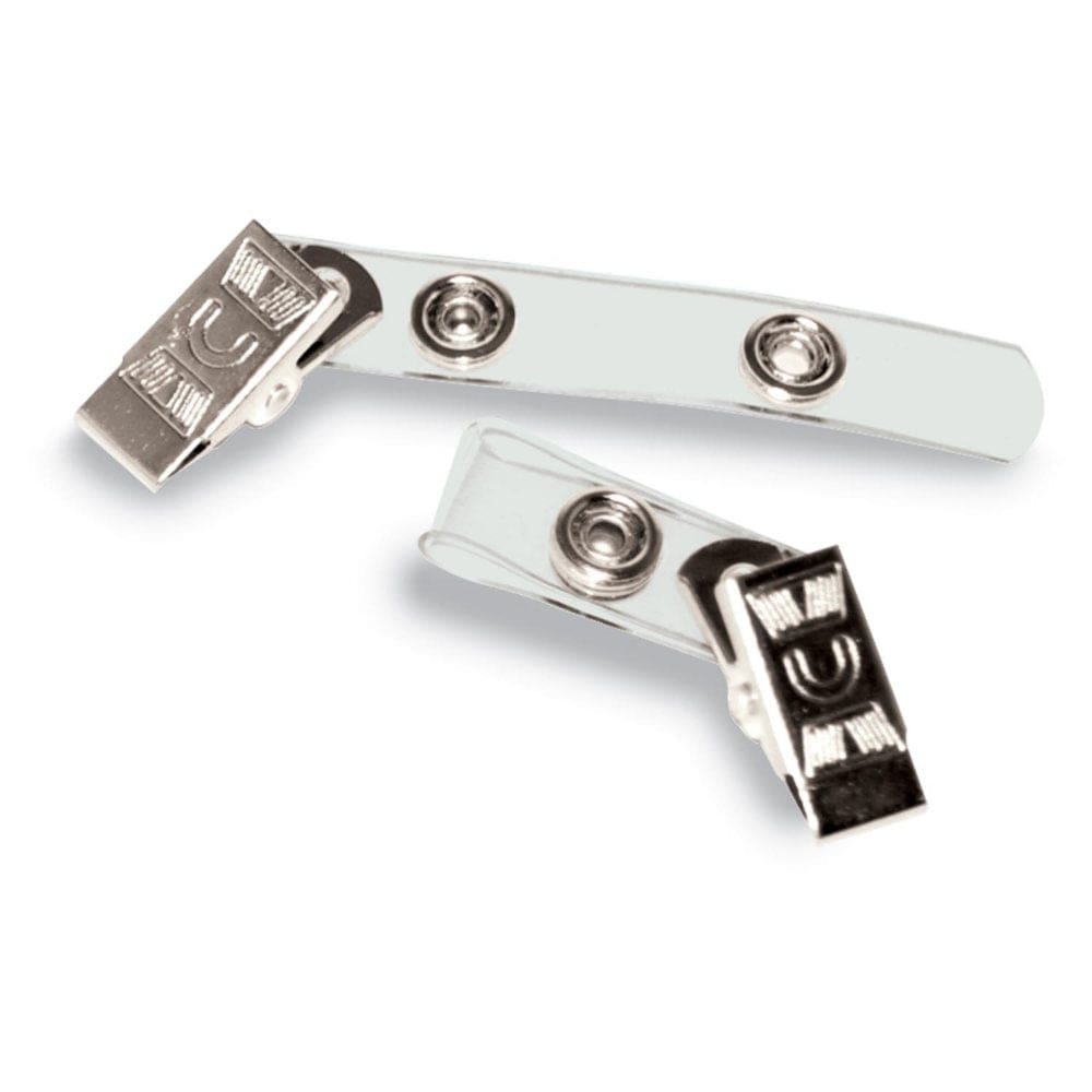 Advantus Badge Straps with Clips - 100 ct. - Access Badges & Holders - Advantus
