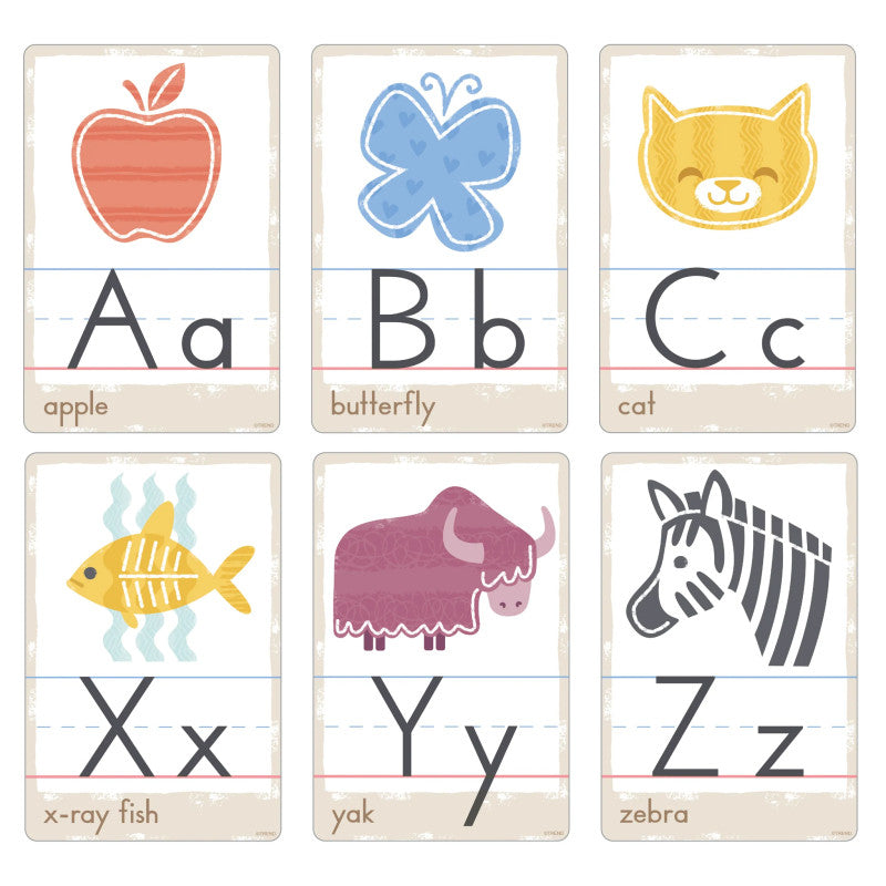 Good Nature Alphabet Cards Learn St (Pack of 3)