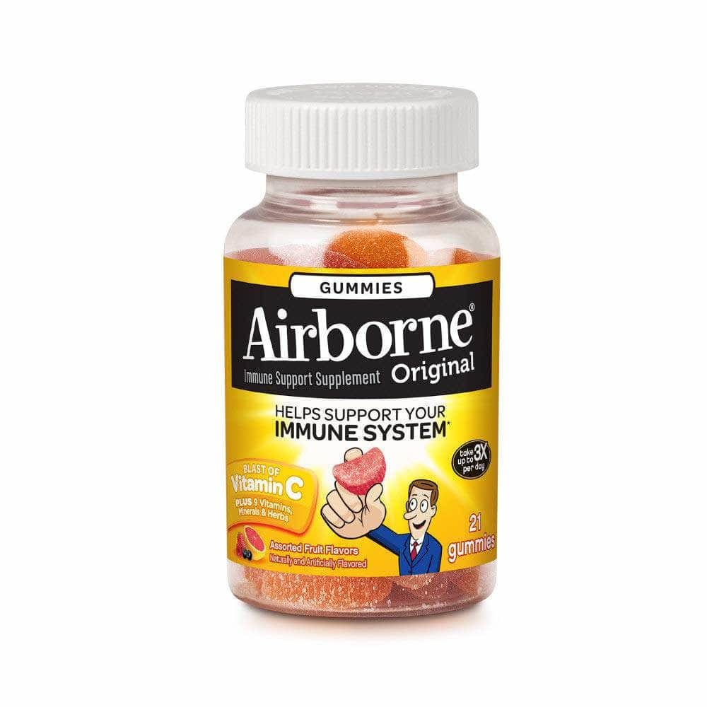 Airborne Airborne Assorted Fruit Flavored Gummies, 21 pc