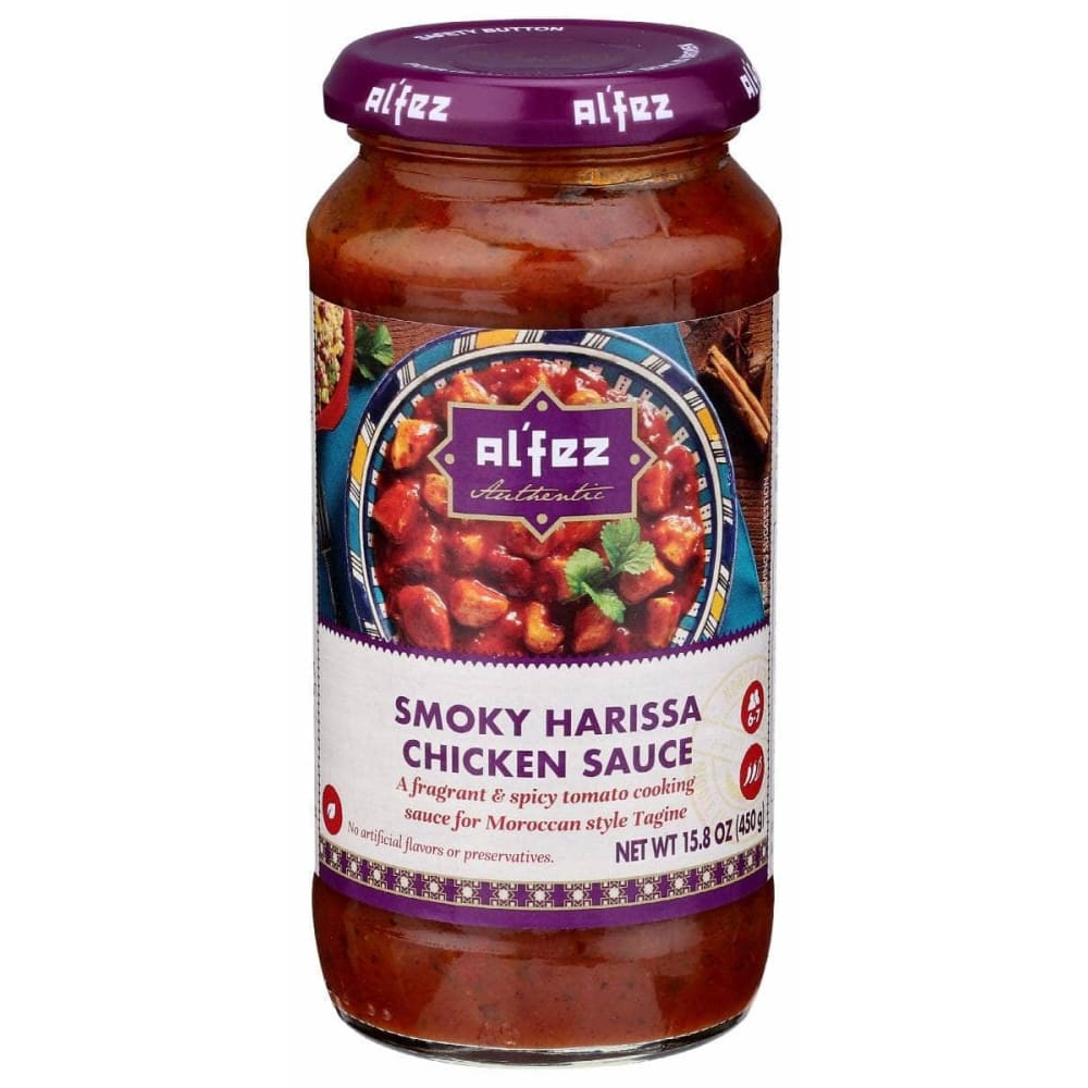 AL FEZ AL FEZ Smoky Harissa Chicken Sauce, 15.8 oz