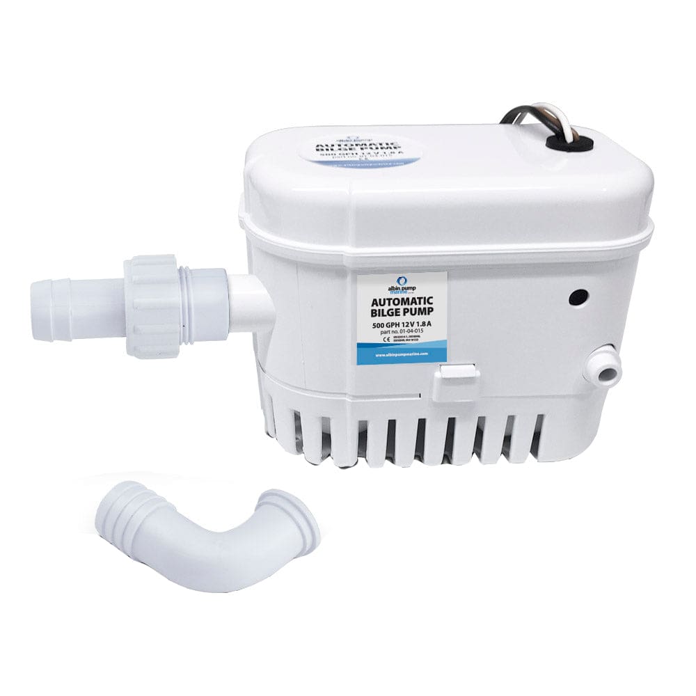 Albin Group Automatic Bilge Pump 500 GPH - 12V - Marine Plumbing & Ventilation | Bilge Pumps - Albin Group