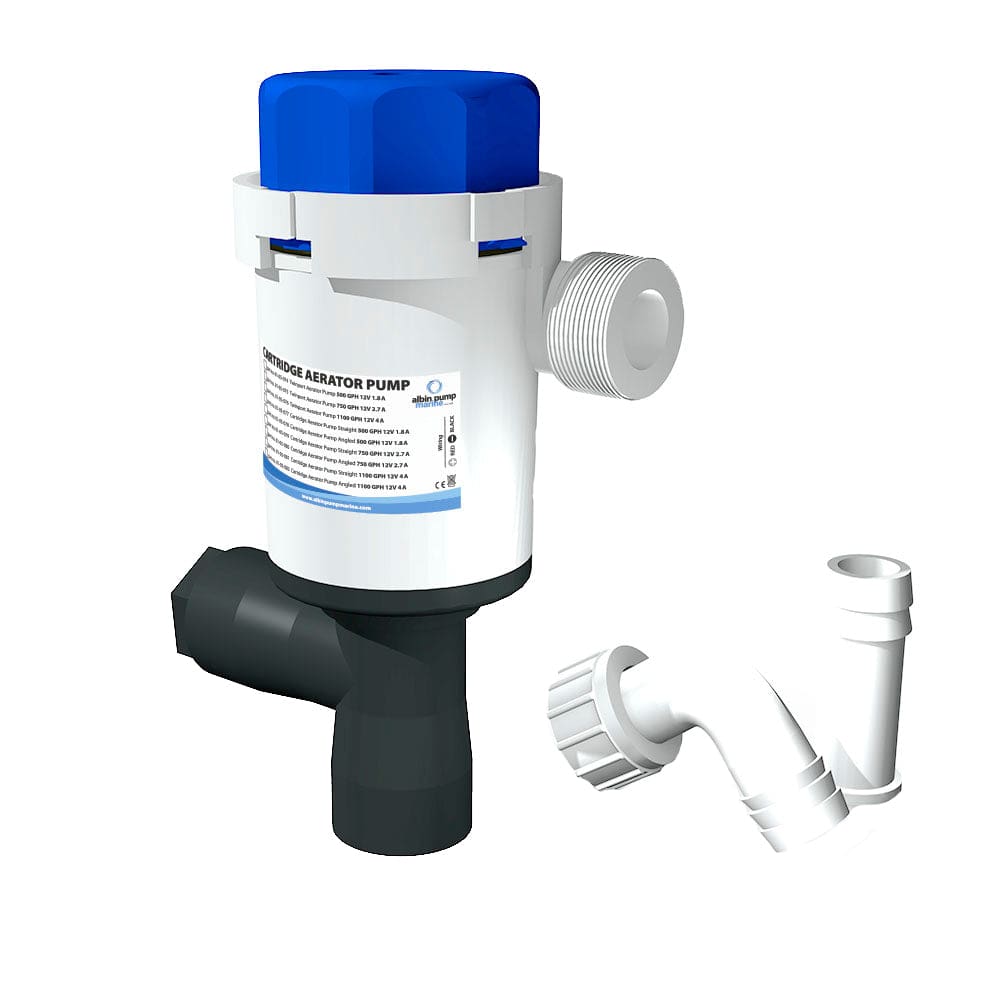Albin Group Twinport Aerator Pump - 1100 GPH - 12V - Marine Plumbing & Ventilation | Livewell Pumps - Albin Group