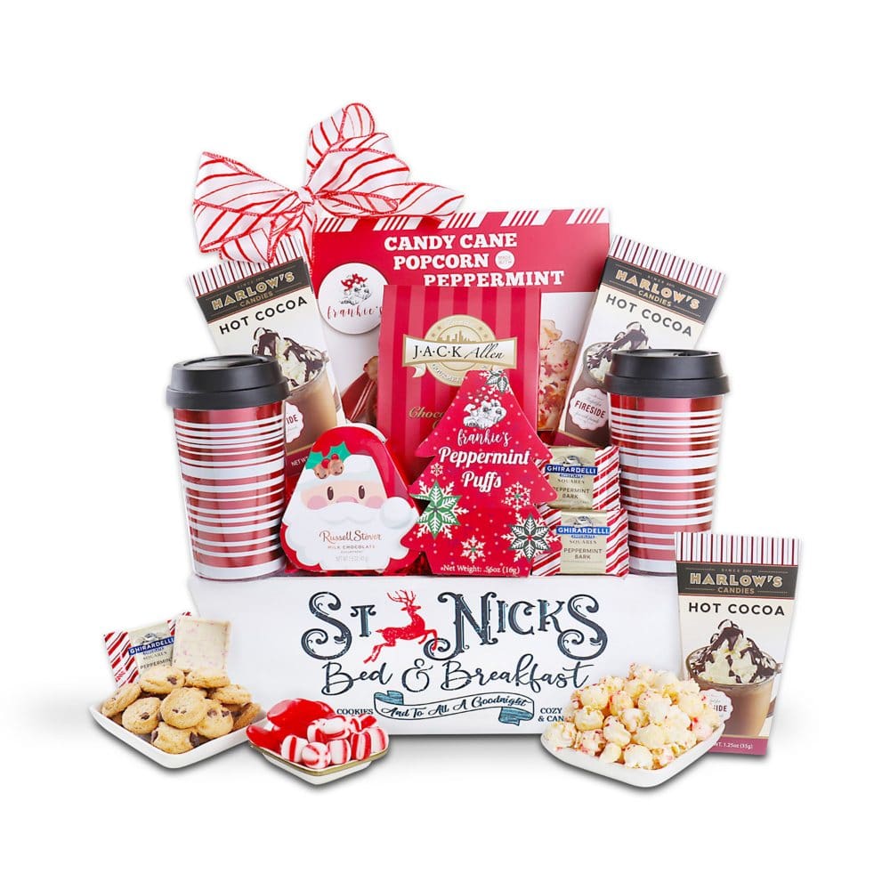 Alder Creek Gift Baskets St. Nick Bed & Breakfast Crate - Gift Baskets - ShelHealth