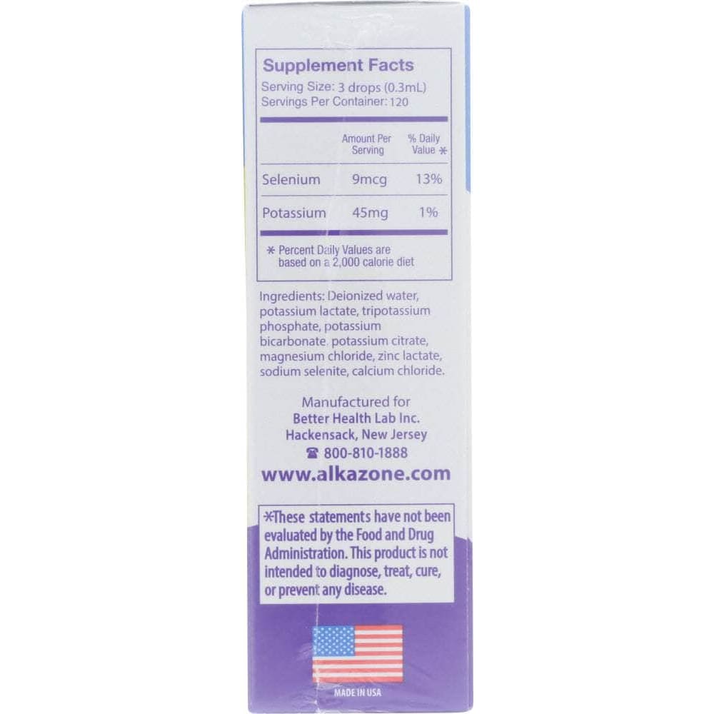 ALKAZONE Alkazone Ph Booster With Antioxidant, 1.25 Fo