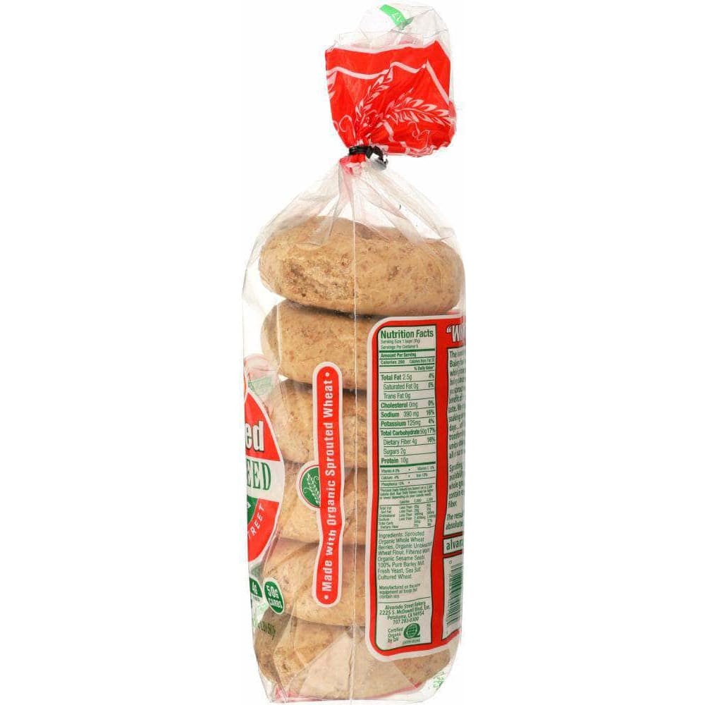 Alvarado Street Bakery Alvarado Street Bakery Sprouted Sesame Seed Bagels Organic, 20 oz