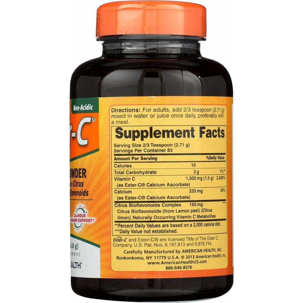 American Health American Health Ester-C Powder with Citrus Bioflavonoids, 8 oz