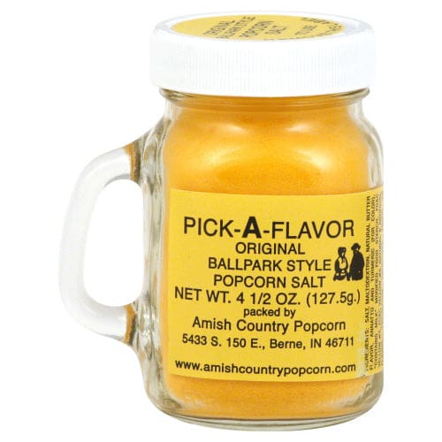 AMISH COUNTRY: Popcorn Ballprk Salt Bag 4.5 OZ (Pack of 5) - Grocery > Cooking & Baking > Seasonings - AMISH COUNTRY