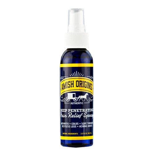 Amish Origins Deep Penetrating Pain Relief Spray 3.5oz (Case of 12) - Misc/Personal Care - Amish Origins