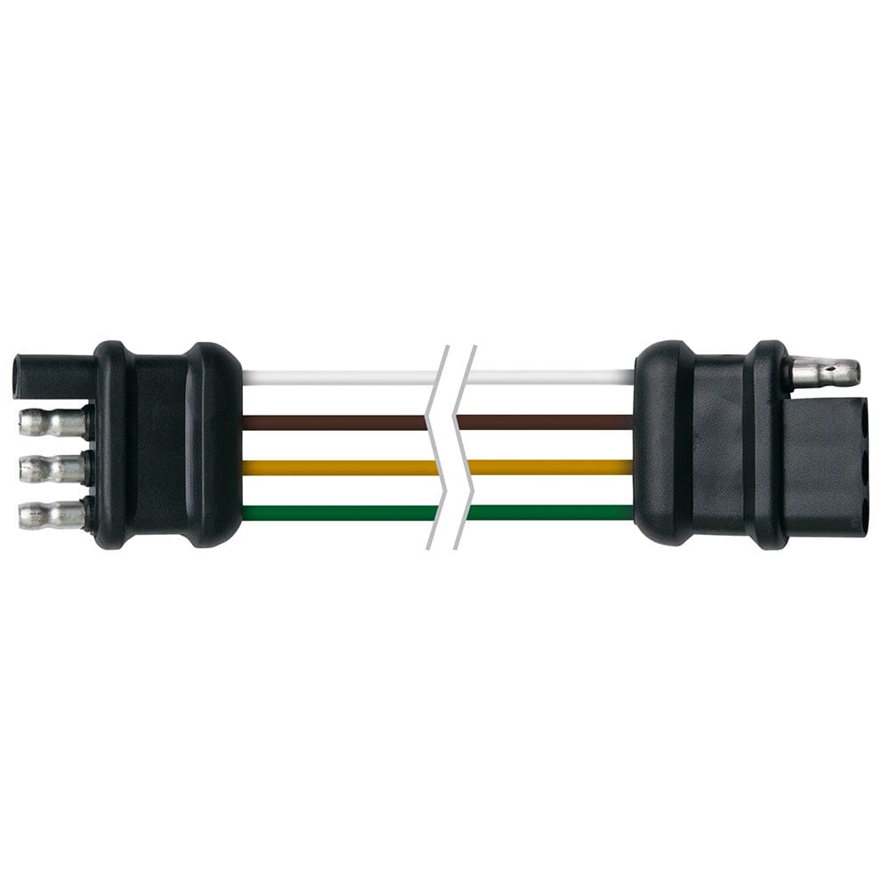 Ancor Trailer Connector-Flat 4-Wire - 12 Loop (Pack of 5) - Trailering | Lights & Wiring - Ancor