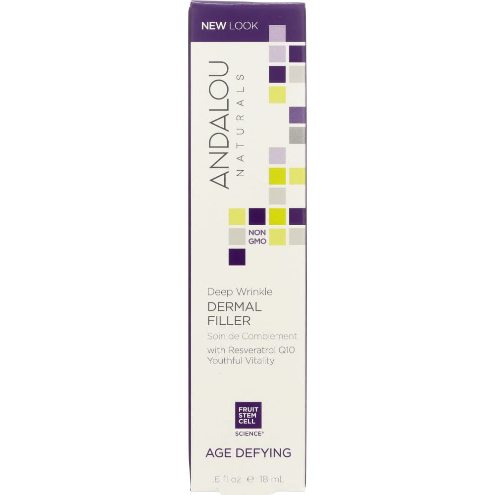 Andalou Naturals Deep Wrinkle Dermal Filler Age Defying 0.6 Oz - ANDALOU NATURALS
