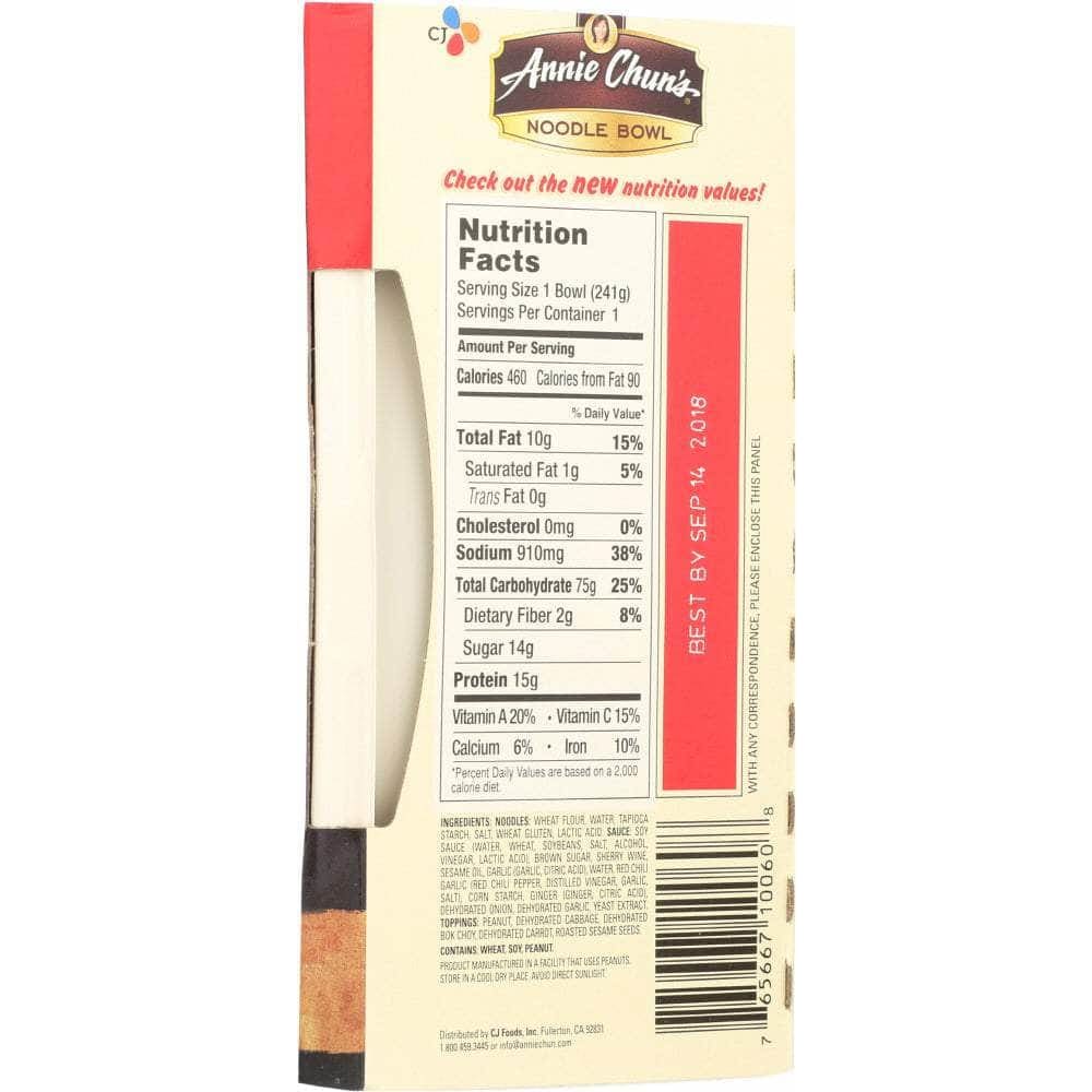 Annie Chuns Annie Chun'S Kung Pao Noodle Bowl Medium, 8.6 oz