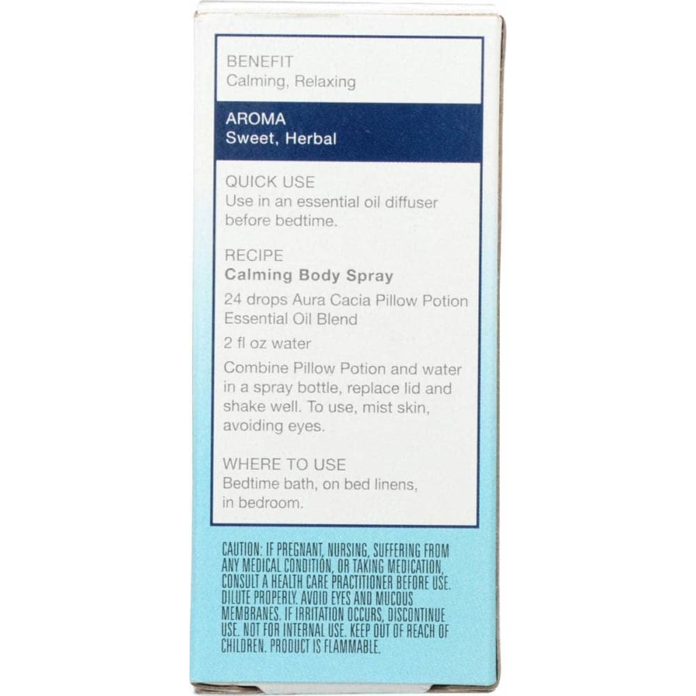 AURA CACIA Aura Cacia Pillow Potion Essential Oil, 0.5 Oz