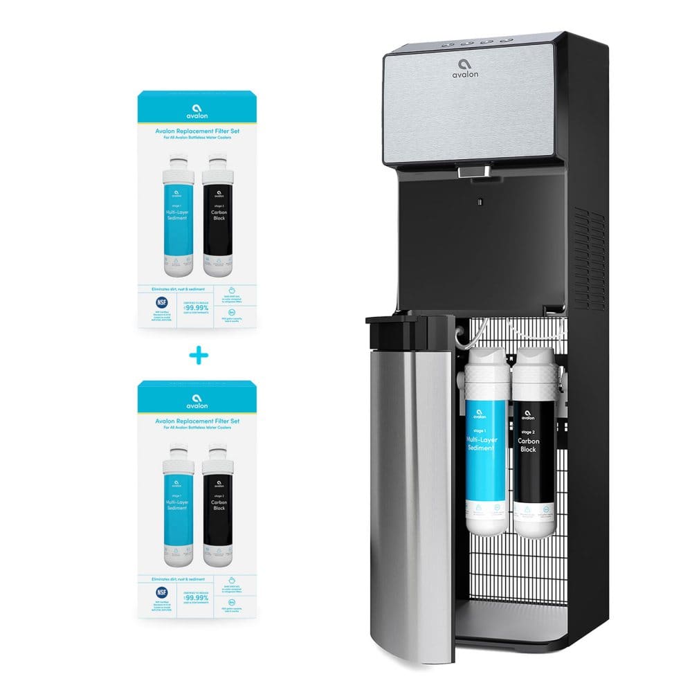 Avalon A13 Electric Bottleless Water Cooler Water Dispenser Extra Set of Filtration Included - Water Dispensers - Avalon
