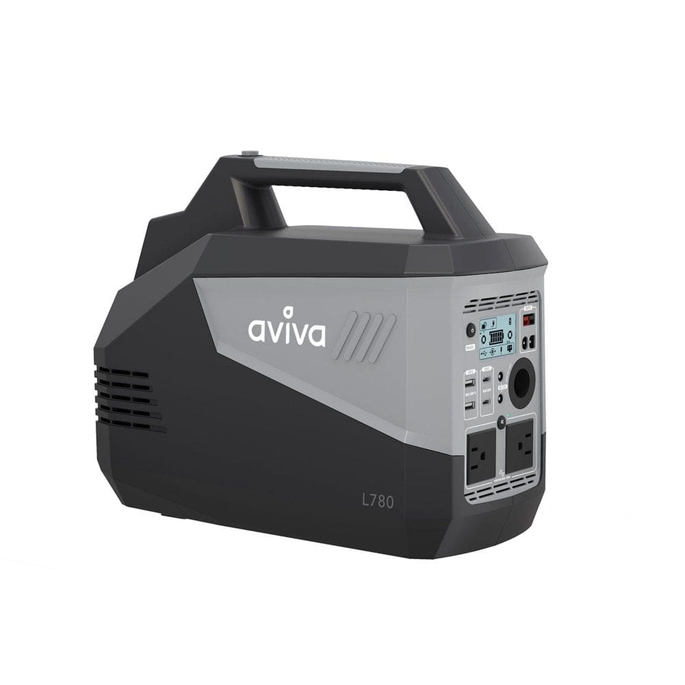 Aviva L780 Portable Power Station - 786 Wh Portable Lithium-Ion Battery Supports 500 W Devices (2500 W Surge) Pure Sine Wave AC Outlets -