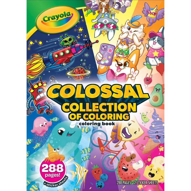 Colossal Collection Of Coloring Book (Pack of 10)