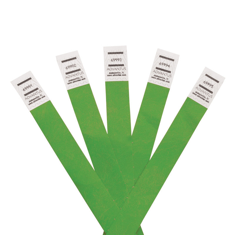 Wristbands Green 500Pk