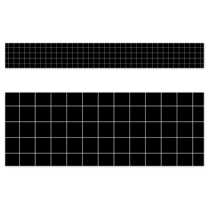 Window Pane On Black Ez Border (Pack of 8)