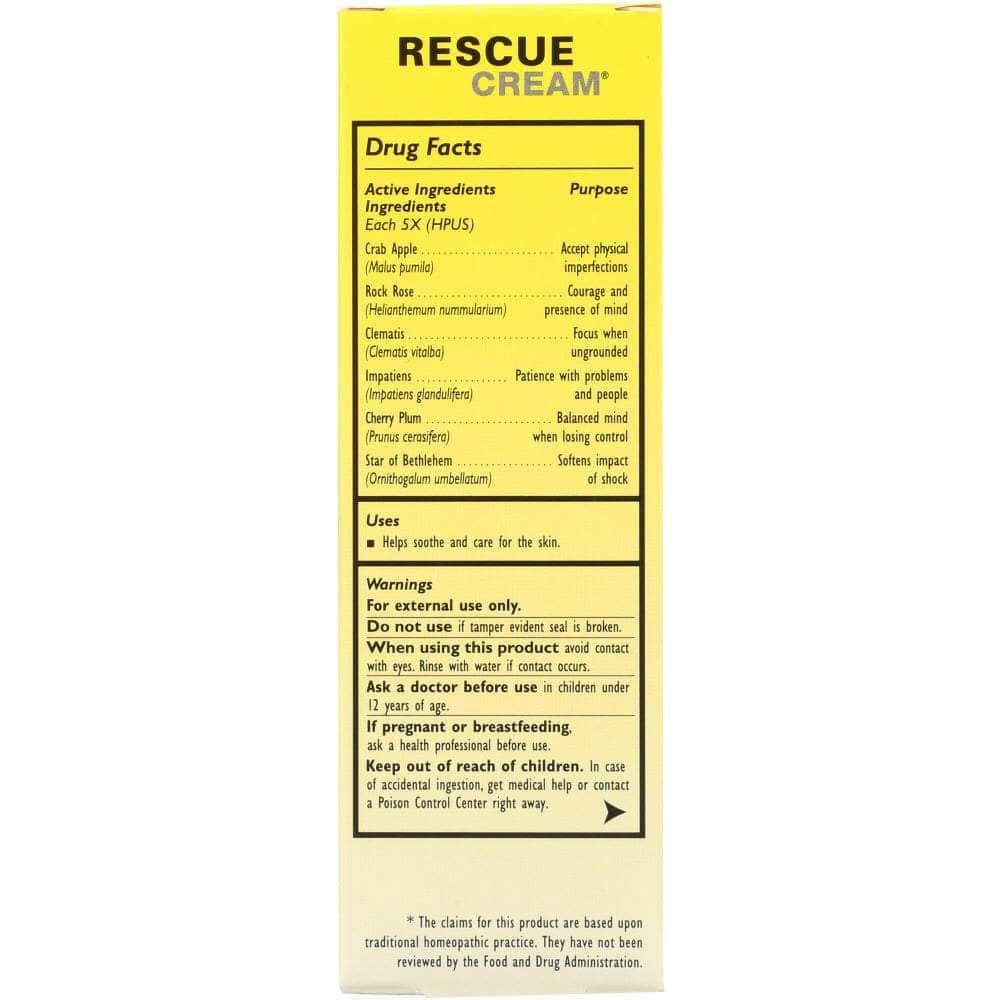 BACH Bach Original Flower Remedies Rescue Cream, 1 Oz