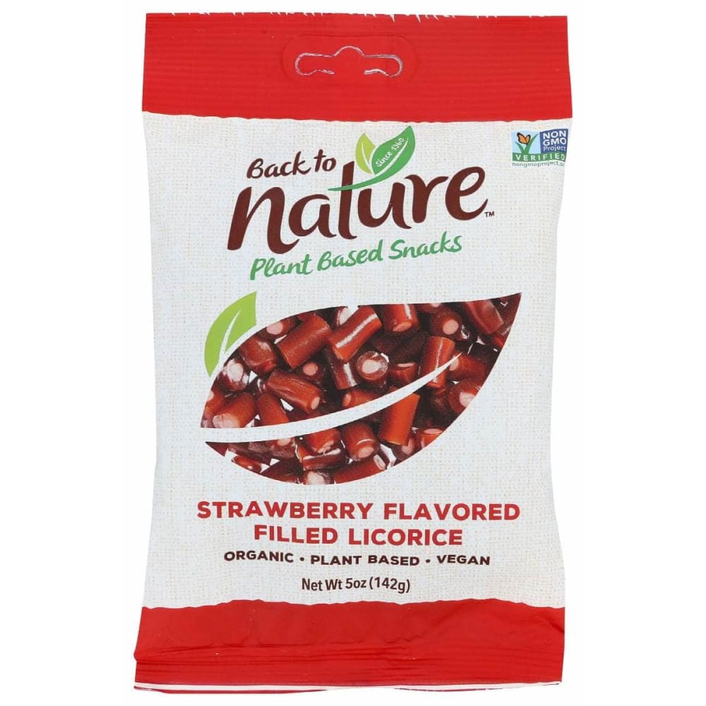 BACK TO NATURE BACK TO NATURE Licorice Strwbry Filld, 5 oz