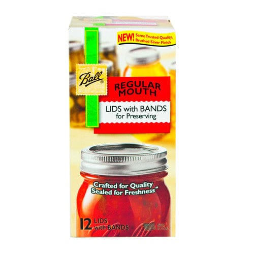 Ball Regular Lids with Bands 12ct (Case of 10) - Misc/Packaging - Ball