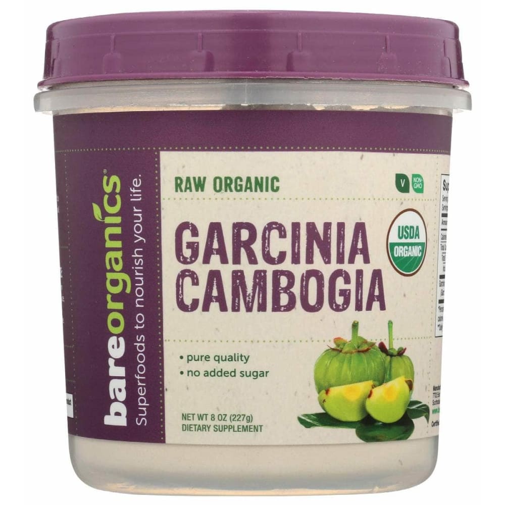 BAREORGANICS BAREORGANICS Garcinia Cambogia Pwdr, 8 oz